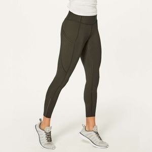 Olive Green Lululemon Leggings | Poshmark